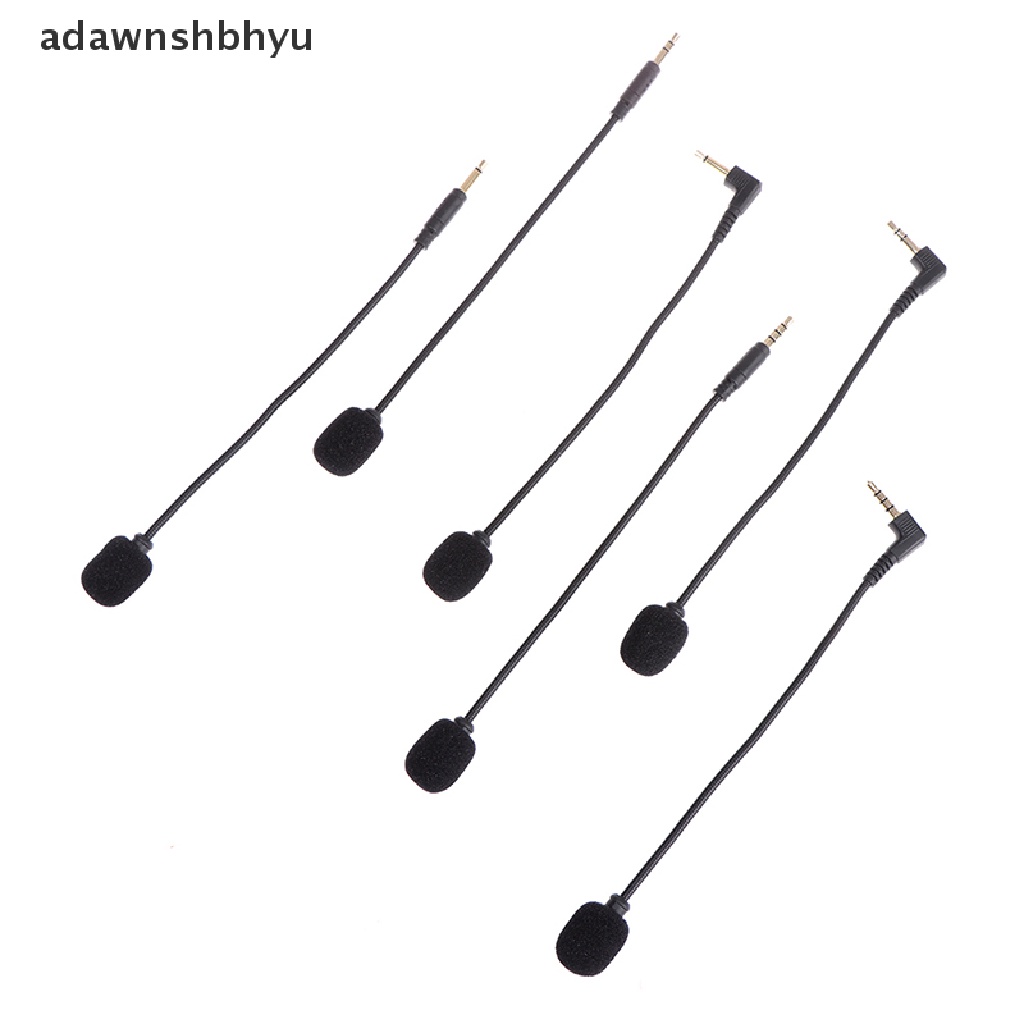 Adawnshbhyu Headset Gaming Studio Stereo 3.5mm Portabel Mic Mini HD Suara Mono Mikrofon