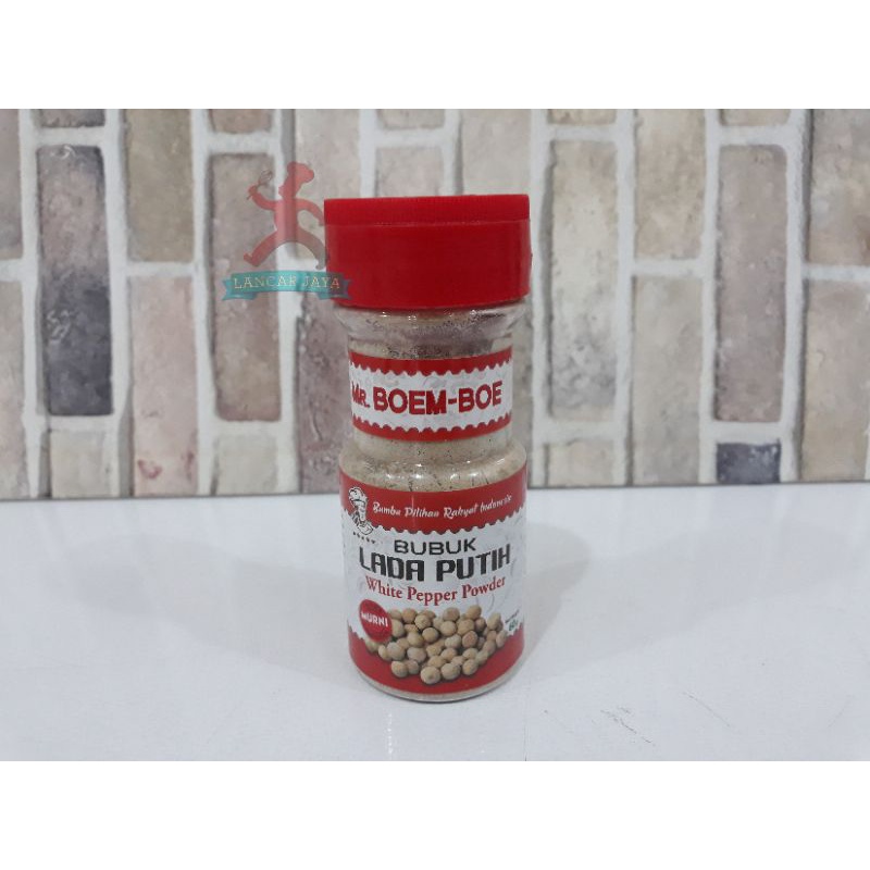 

Mr. Boem-Boe Bubuk Lada Putih 50 gr
