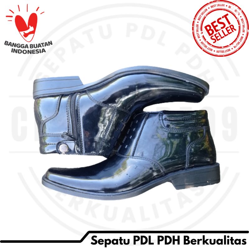 Sepatu PDH TNI POLRI Sepatu PDH Kantor Dinas Murah Berkualitas