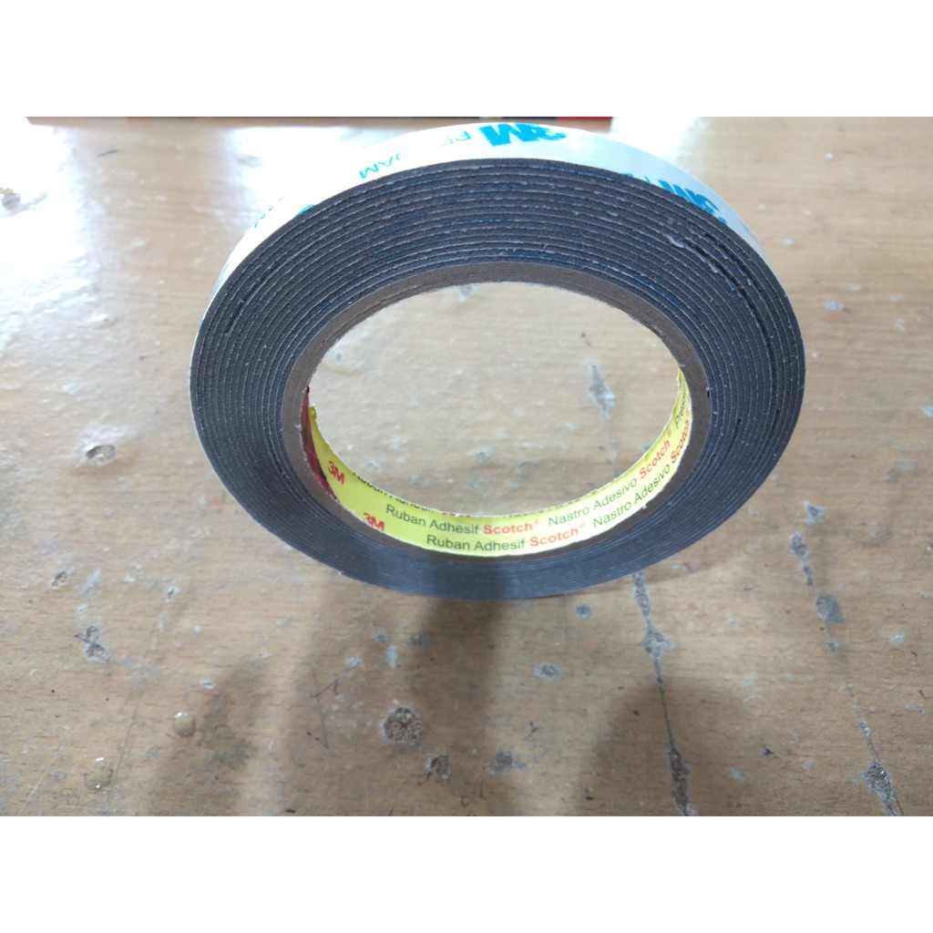 

Double Tape 3M 1600 TG PE Foam Grey 12MM X 4M