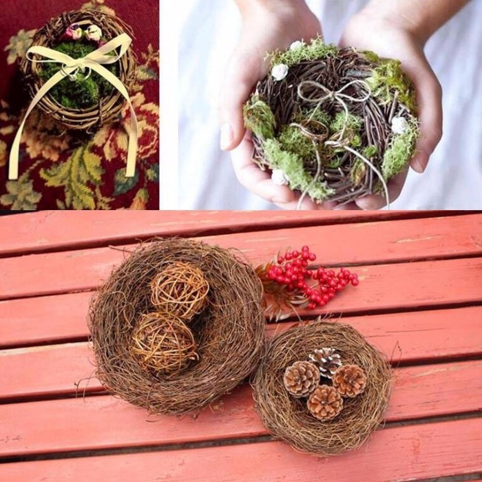 Miniatures - Terrariums - Fairy Garden - Bird Nest