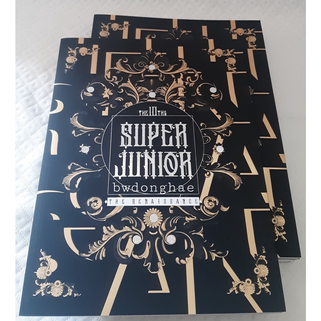 SUPER JUNIOR THE RENAISSANCE ALBUM ONLY (RENAISSANCE DAN PASSIONATE) Leeteuk Heechul Yesung Shindong