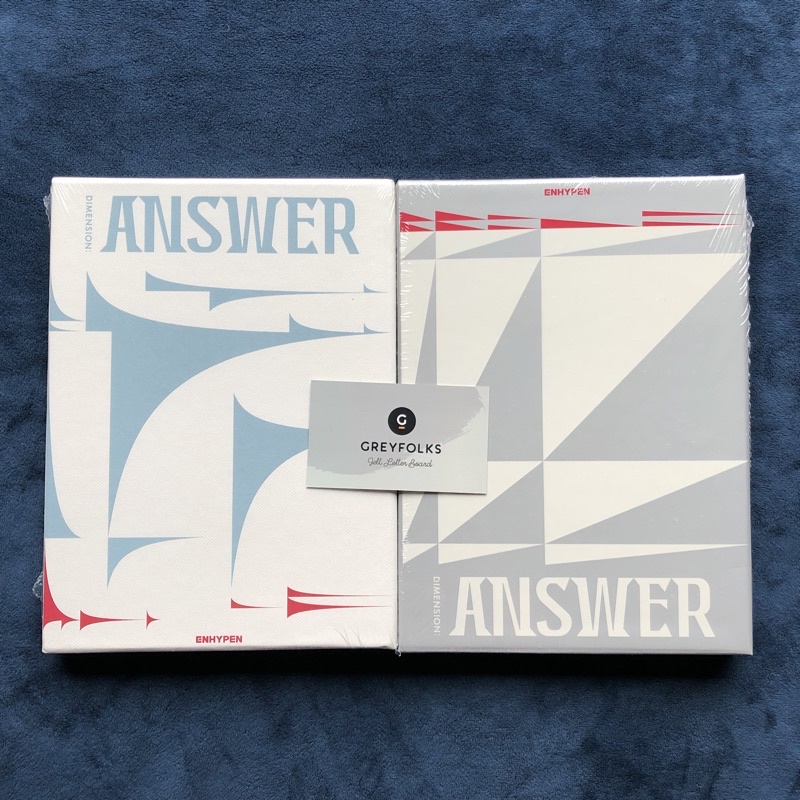 [READY STOCK] ENHYPEN ALBUM DIMENSION: ANSWER YET NO SEALED WEVERSE
