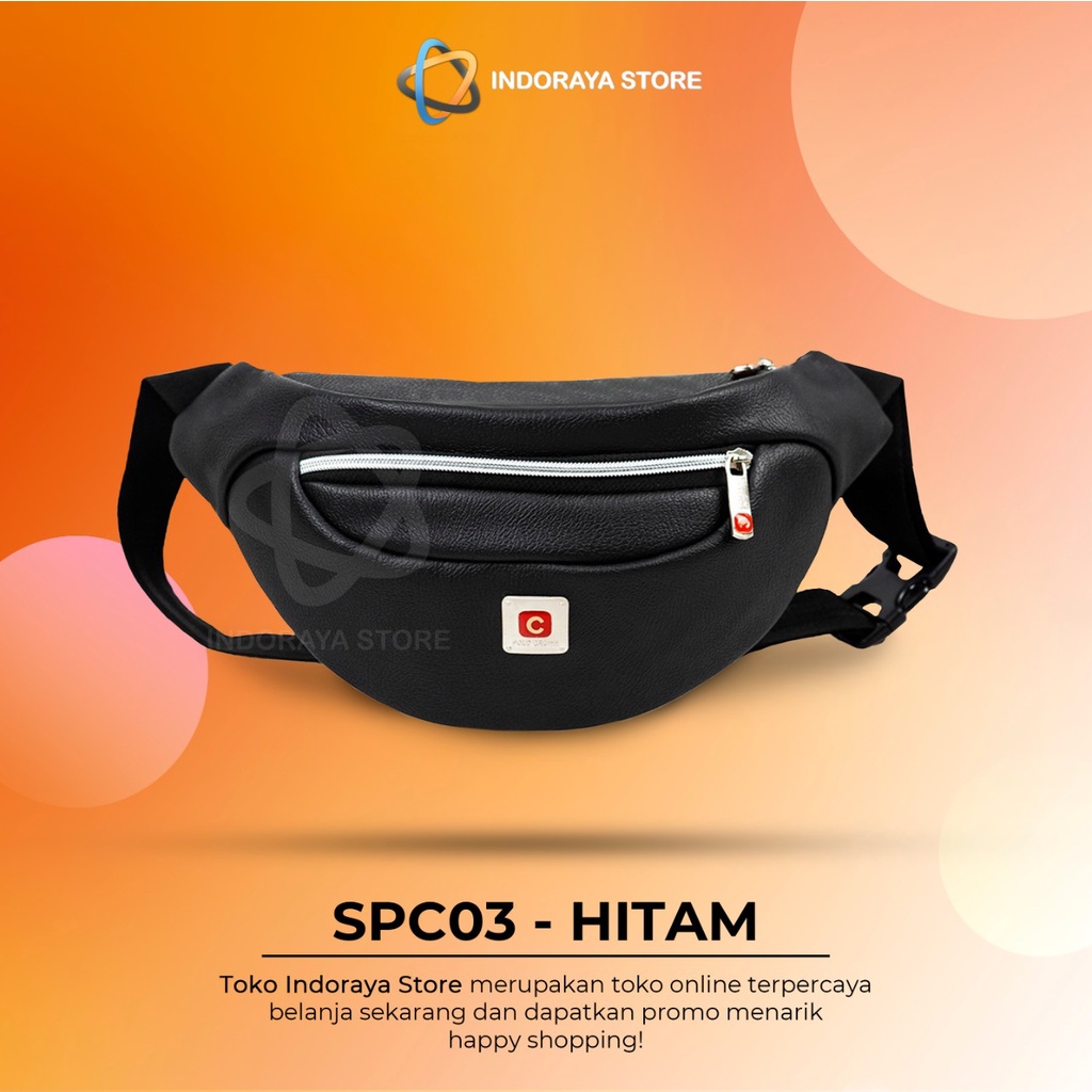 Sling Bag Pria Kekinian Tas Pinggang Pria Waist Bag Pria Tas Slempang Pria Tas Pinggang-indoraya