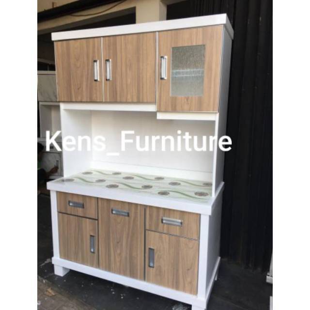  Lemari  Dapur Lemari  Piring  3 Pintu HpL  Duco Shopee Indonesia