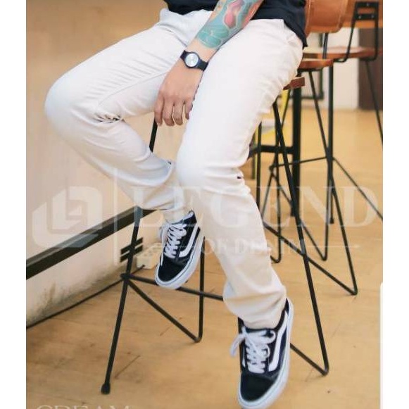 CELANA CHINOS PRIA COTTON STRETCH BRAND ORIGINAL MADE IN BANDUNG CO ID LIMITED STOCK ORIGINAL BRAND