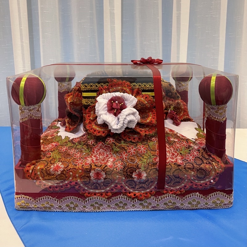 Mahar Pernikahan (Mukenah BSW Bordir Standar Premium) Model Ka'bah