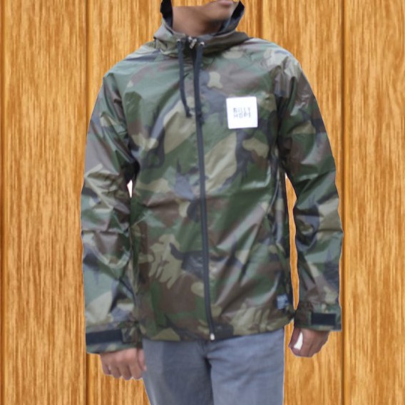 Jaket Parasut Pria dan Wanita Warna Hijau Army Jaket Premium Distro