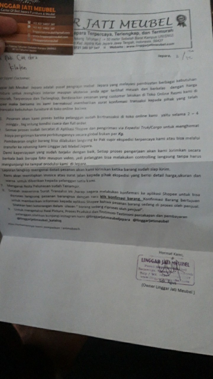 Termurah Sofa Retro Set Chester Jati Custom Pesanan Bu Dwi