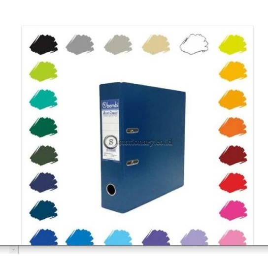 

Bambi Ordner PVC Lever Arch File A4 75mm #1011