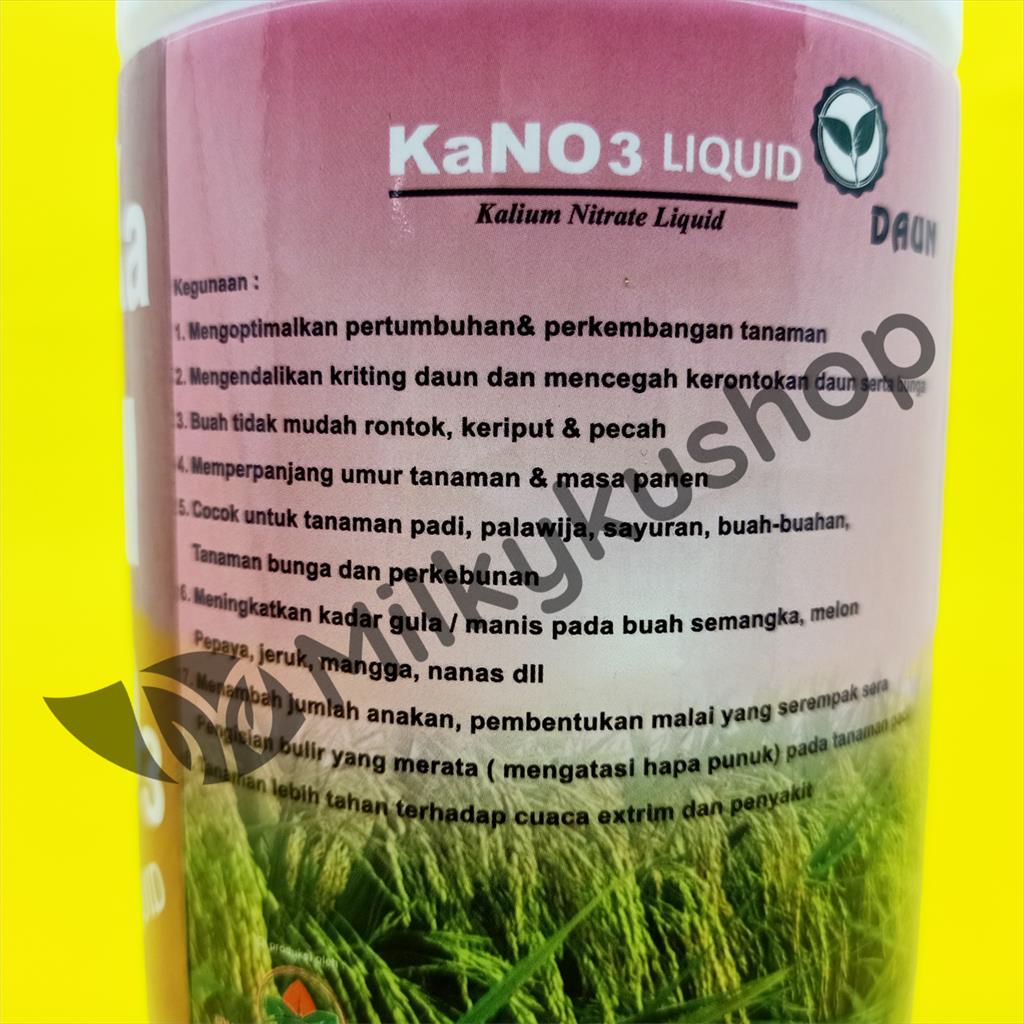 PUPUK CAIR KaNO3 LIQUID  VEGETATIF DAUN 1000 ML KALIUM NITRATE