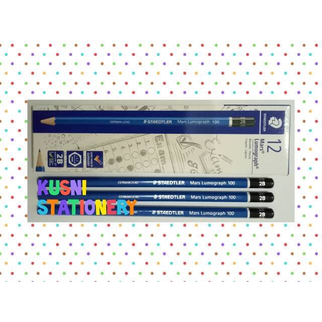 

Pensil Staedtler 2B Mars Lumograph