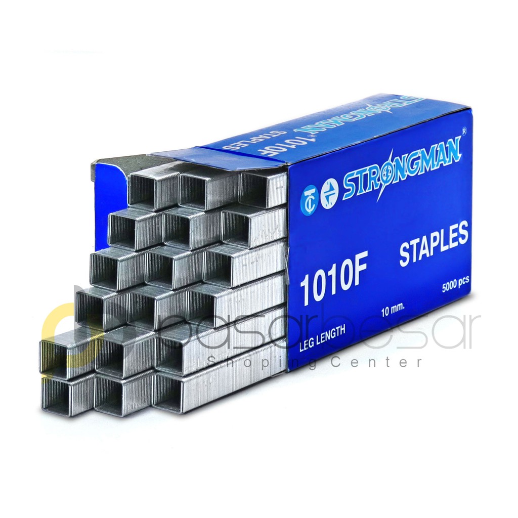 

Isi Paku Tembak U, Staples 10mm STRONGMAN 1010F