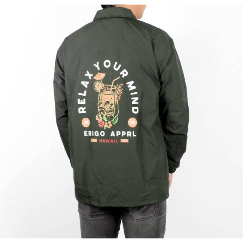 Erigo Coach Jaket Apparel