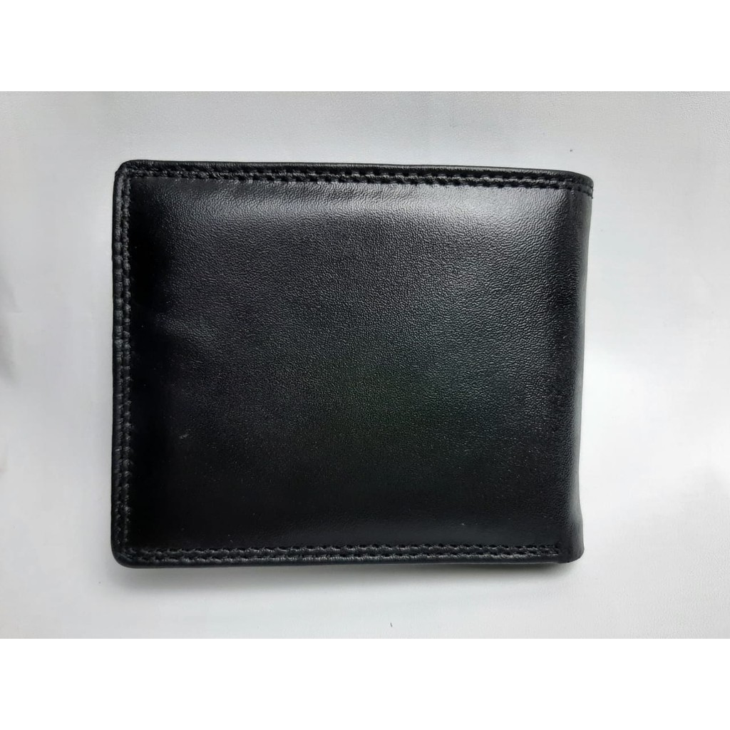 Dompet Kulit Asli LIPAT Pria 3Dimensi Casual Black Brown Dark Ori Khas Kota Garut