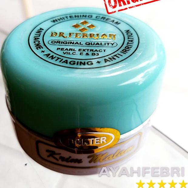 ♢ Cream malam dr febrian original ✩