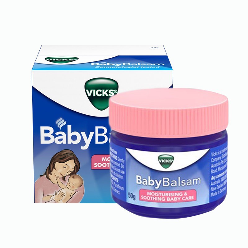 Vicks Baby Balsam 50gr | Balsem Bayi Penghangat Bayi