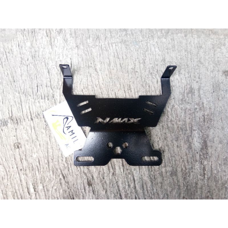 Braket dudukan plat nopol Nmax new model kumis motor Yamaha Nmax New 2020 Tebal