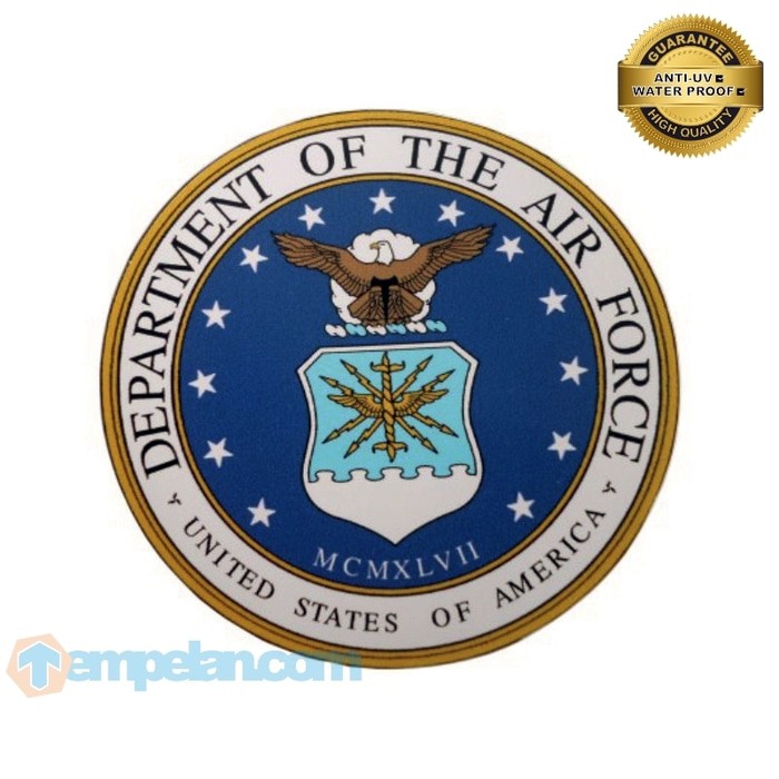 

STIKER DEPARTTEMENT OF THE AIR FORCE USA