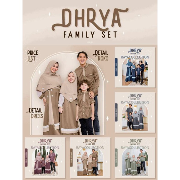 DHRYA FAMILY SET BY SILMEE INDONESIA // KOKO AYAH