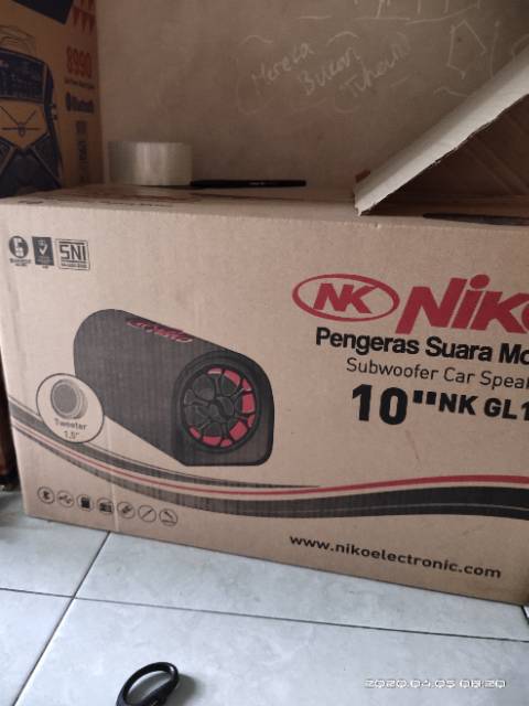 SPEAKER BLUETOOTH NIKO GL 10 KARAOKE 10 INCH PRIA-4