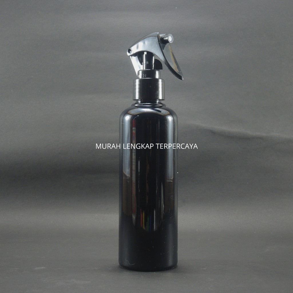 BOTOL SPRAY TRIGGER 250ML FULL HITAM