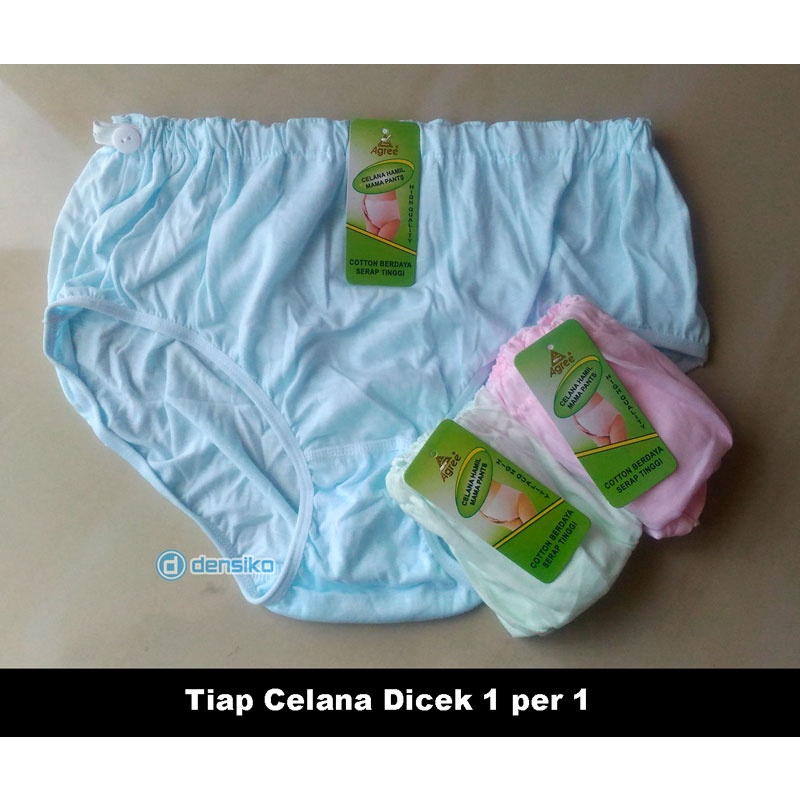 Celana Dalam Hamil Karet Kancing Pinggang Mamabel Agree Original Katun Harga Murah