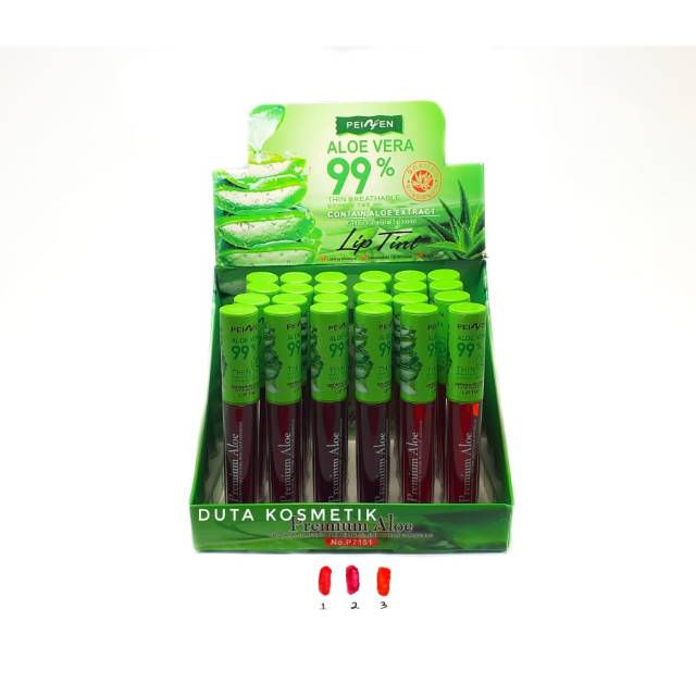 LIP TINT ALOE VERA PEINFEN (harga 3 pcs)