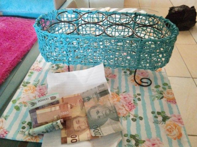 Piring Rotan 1 Lusin Isi 12pcs Boleh Pilih Warna