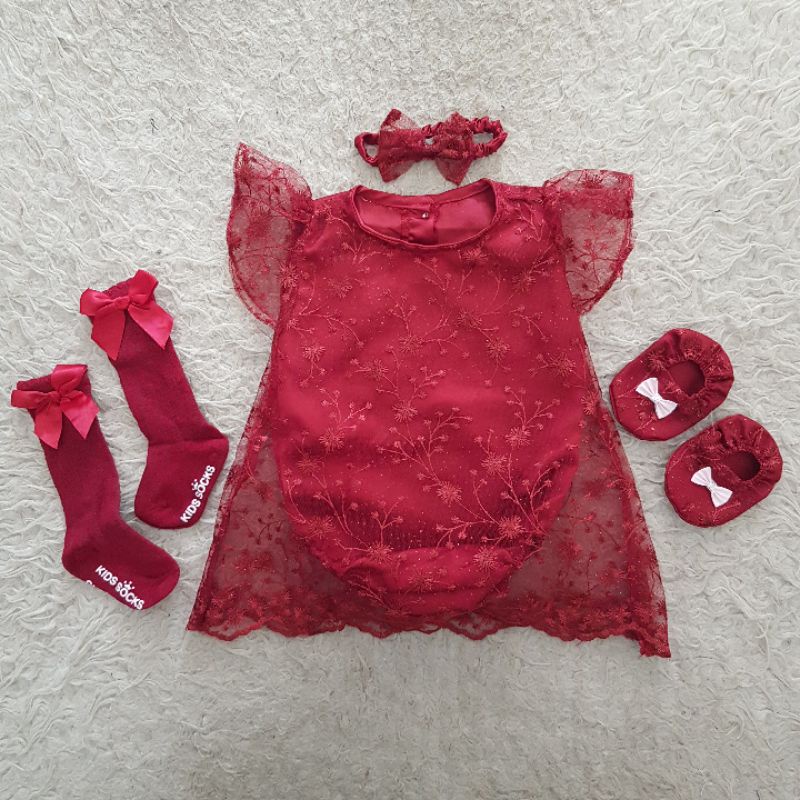 Baju Bayi Perempuan Danica Jumper set