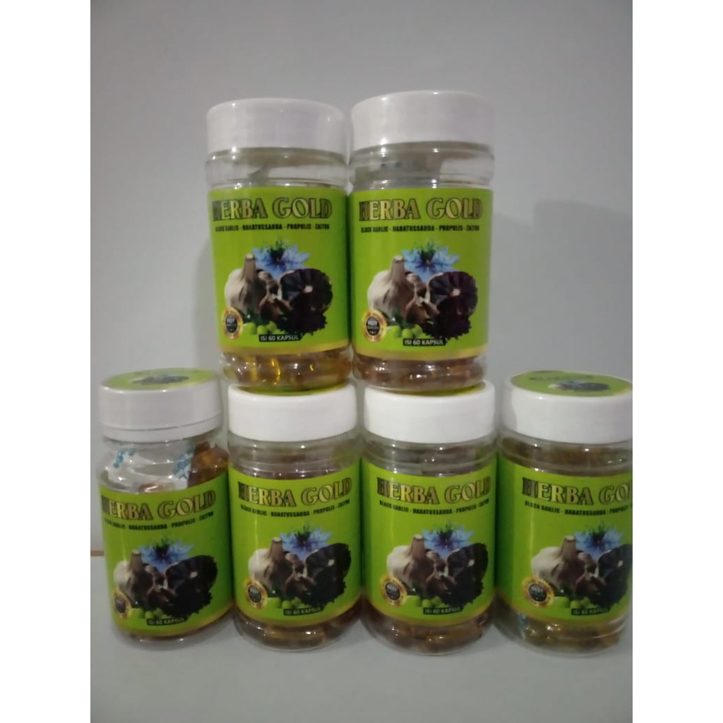 Black Garlic +Habbasyi+ Zaitun+Propoplis 60 kps