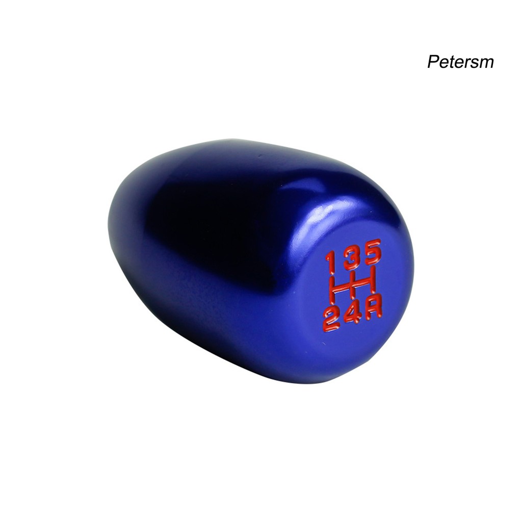 S1Ex Kepala Shiftknob Gear Manual 5 Percepatan Bahan Metal Untuk Mobil Universal