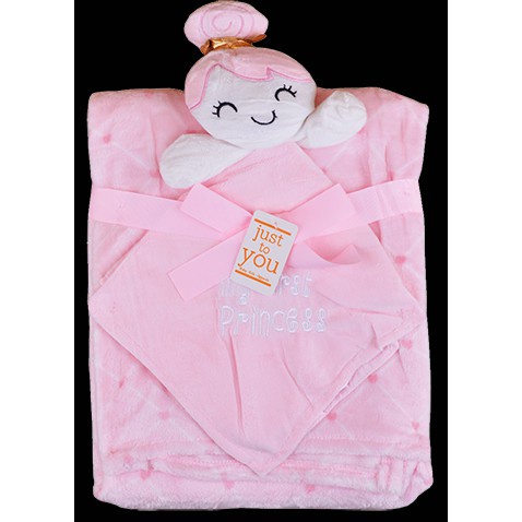 Selimut Bayi dan Sapu Tangan Boneka Just To You -4536