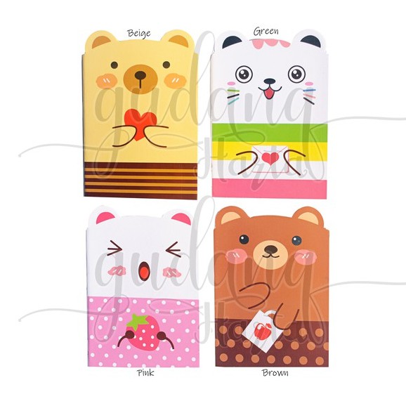 Notebook Mini Animal For You Buku Catatan Mini Hewan GH 308327