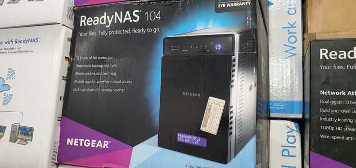 NetGear ReadyNAS 104 RN10441D NAS Server
