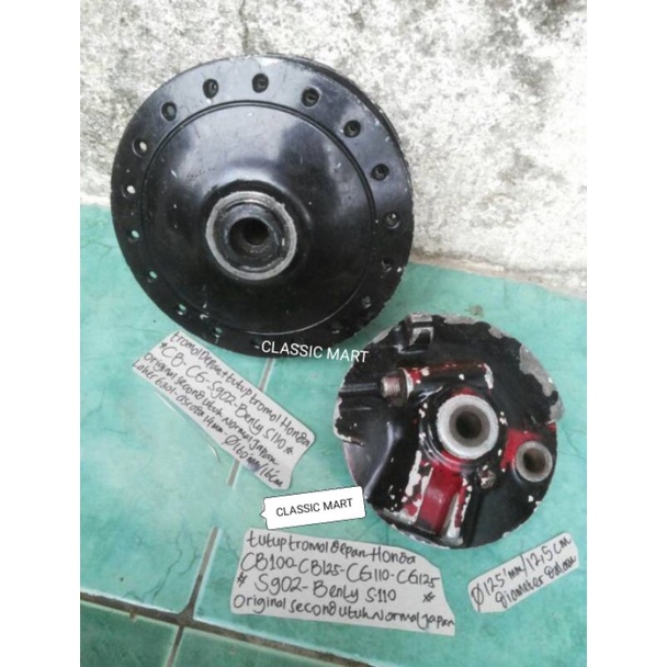 TROMOL DEPAN TUTUP TROMOL DEPAN HONDA S90 S90Z BENLY CB100 CB125 CB CG CG125