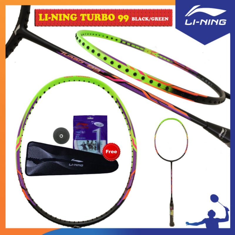 RAKET BADMINTON LINING TURBO 99 ORIGINAL / TURBO99