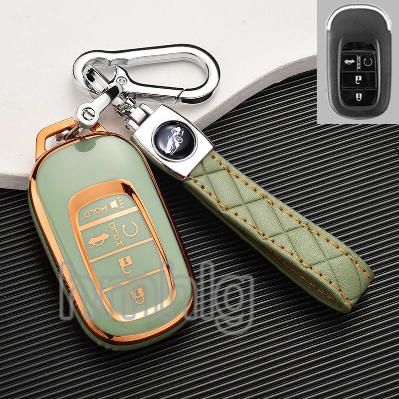 Case Remote Kunci Keyless Entry / Start Bahan TPU Untuk Honda Civic FE 2022 Civic RS 2022 HRV 2022
