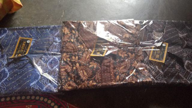 Bswart Batik Hrb026 Kenongo Hem Pendek Padi Pekalongan M L Xl Batik Pria Murah Modern Grosir Batik