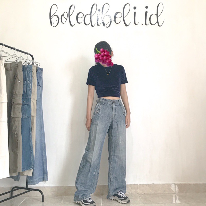 ILOI CO JEANS PANTS & GAP CARGO PANTS