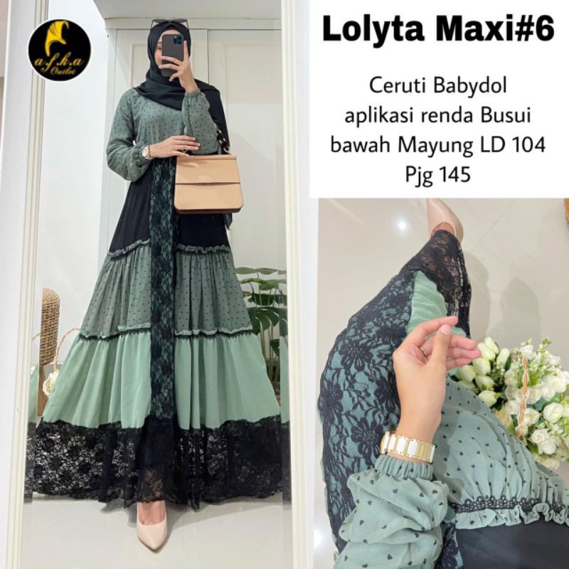 lolyta maxy by afka online shop solo best seller