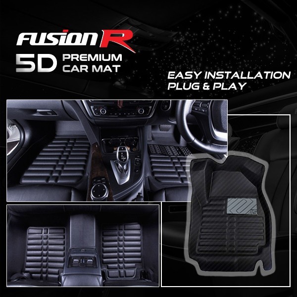 Fusion R Karpet Mobil 5D All TERIOS Luxury Car Carpet Carbon