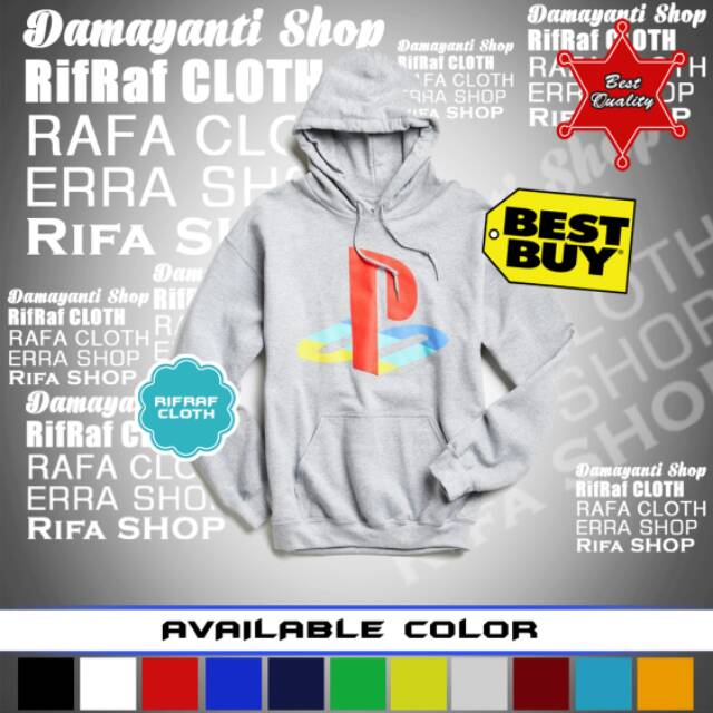 HOODIE LOGO PLAYSTATION / SWEATER PLAYSTATION / JAKET PS JAPAN