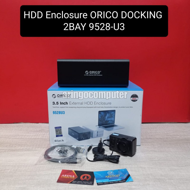 HDD Enclosure ORICO DOCKING 2BAY 9528-U3