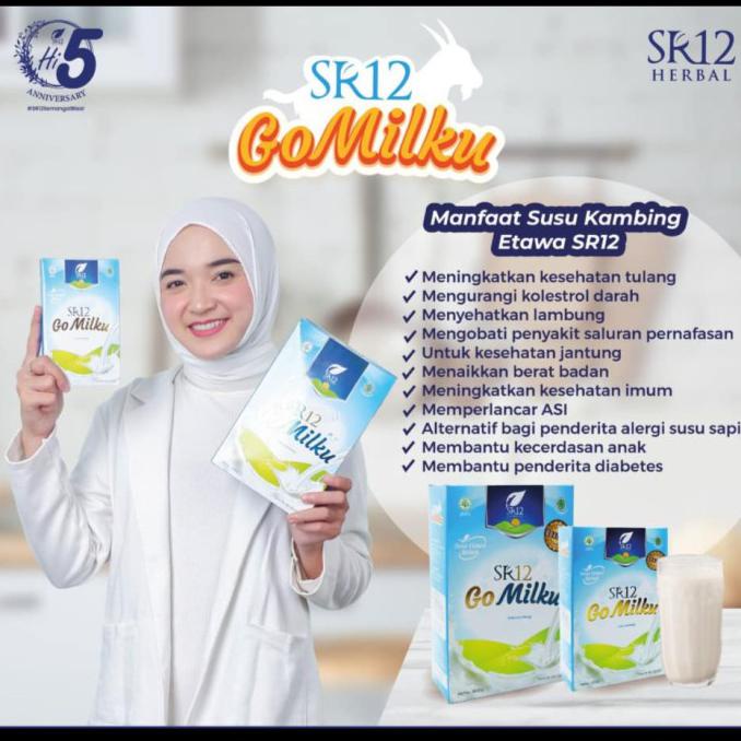 

SR12 Susu Kambing Etawa Bubuk Penggemuk Badan & Pelancar Asi 600gr