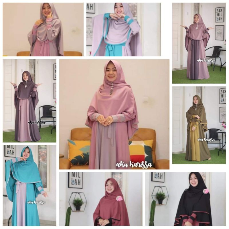 gamis syari aku karissa