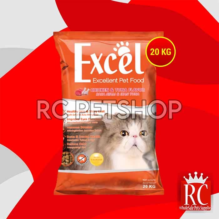 Makanan Kucing / Cat Food Excel 20 kg