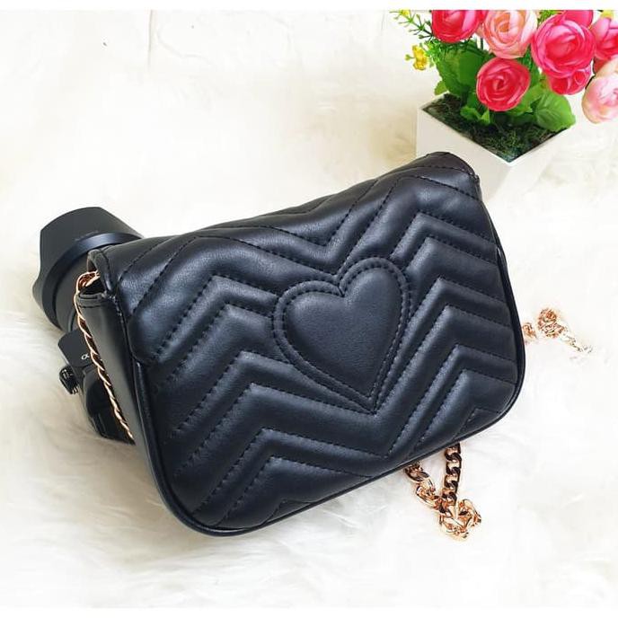 Tas Wanita Gucci Nagita Baby Marmont Super Mini Branded Import Murah