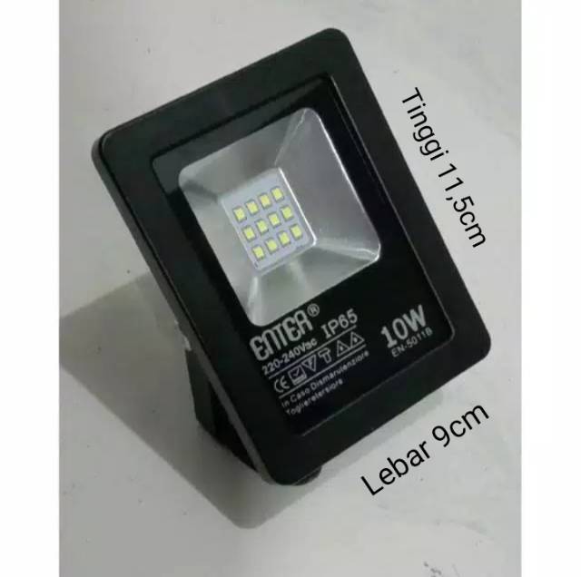 Lampu sorot led 10w / 100w. Terang dan hemat daya.