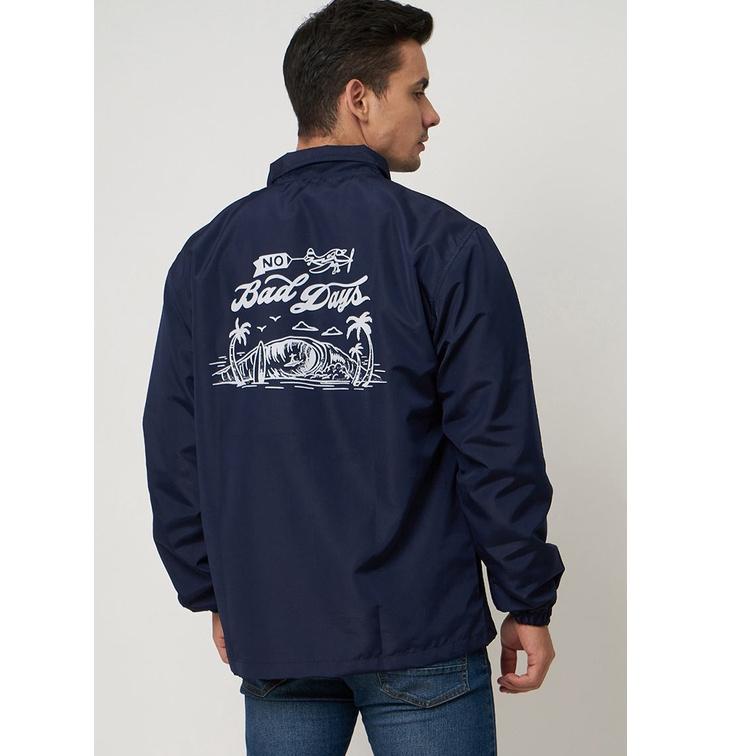 Siap Kirim.. Berrybenka Street - Outer Jaket Coach Pria No Bad Days